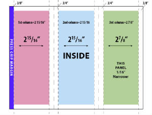 Tri-fold Brochure Inside Template